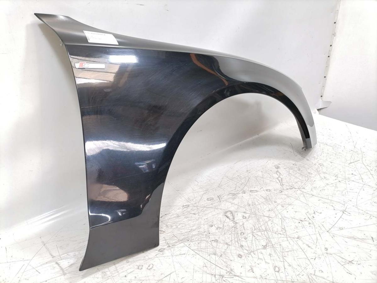 Audi A5 8T original Kotfl&uuml;gel vorn rechts LY9B Brillantschwarz Bj.2009